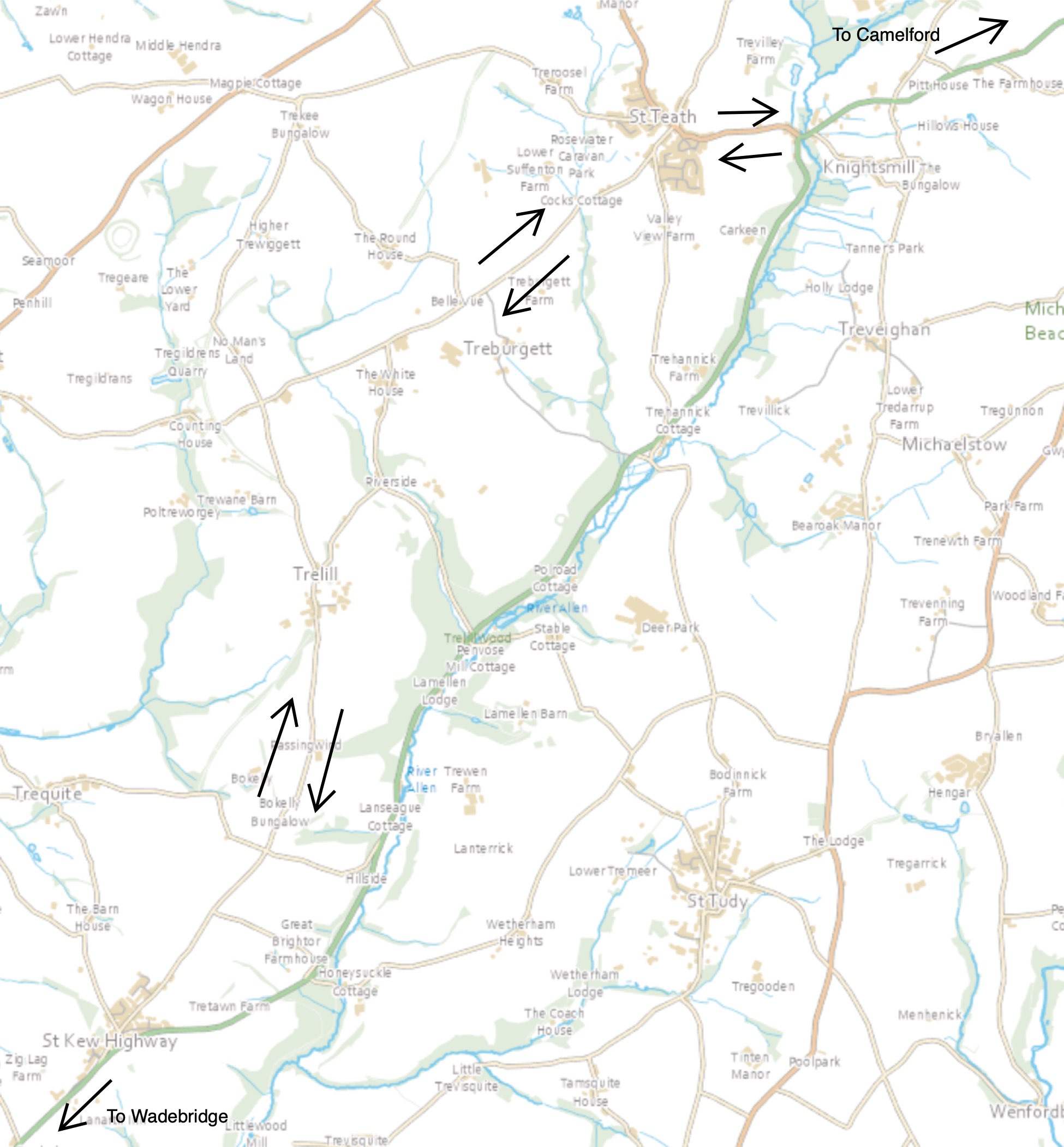 St%20Kew%20Highway%20to%20St%20Teath%20map
