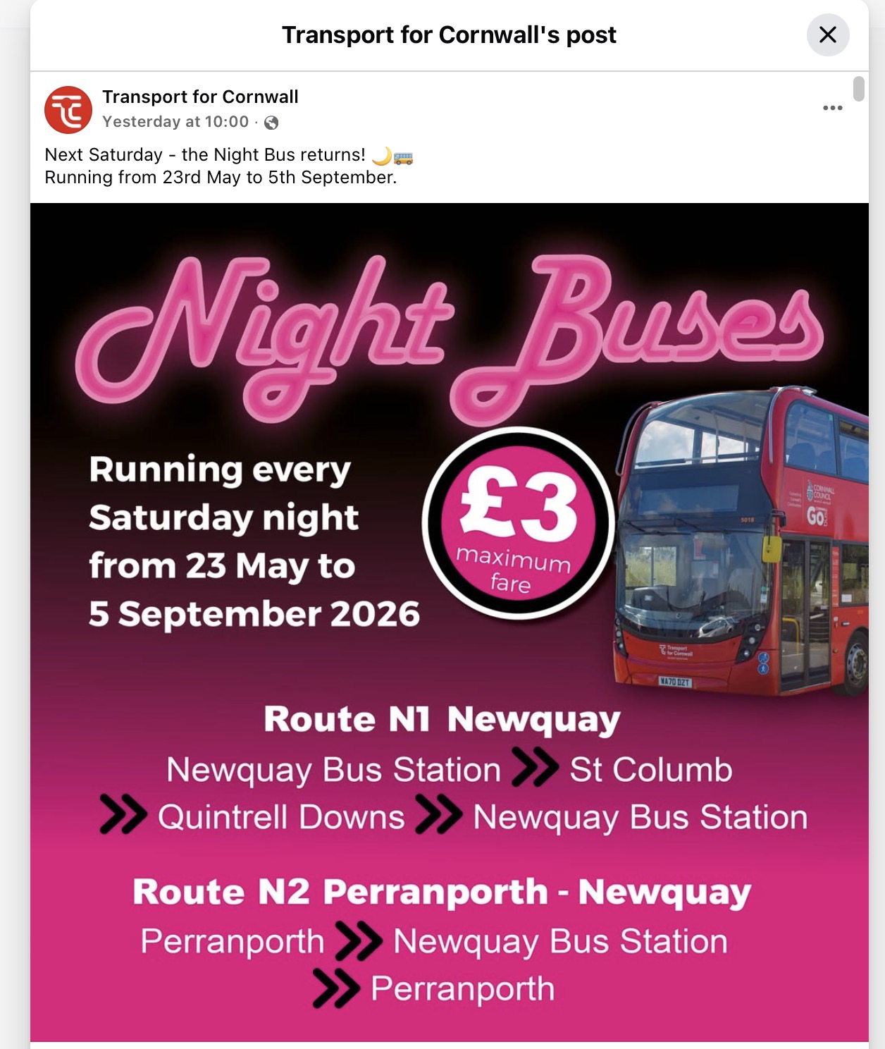 TfC Facebook night buses.JPG